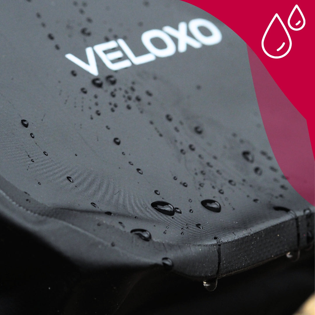 BICYCLE POUCH WATERPROOF BAG VELOXO ADVENTURE PRO BLACK FOR TRUNK 25L Kind universal