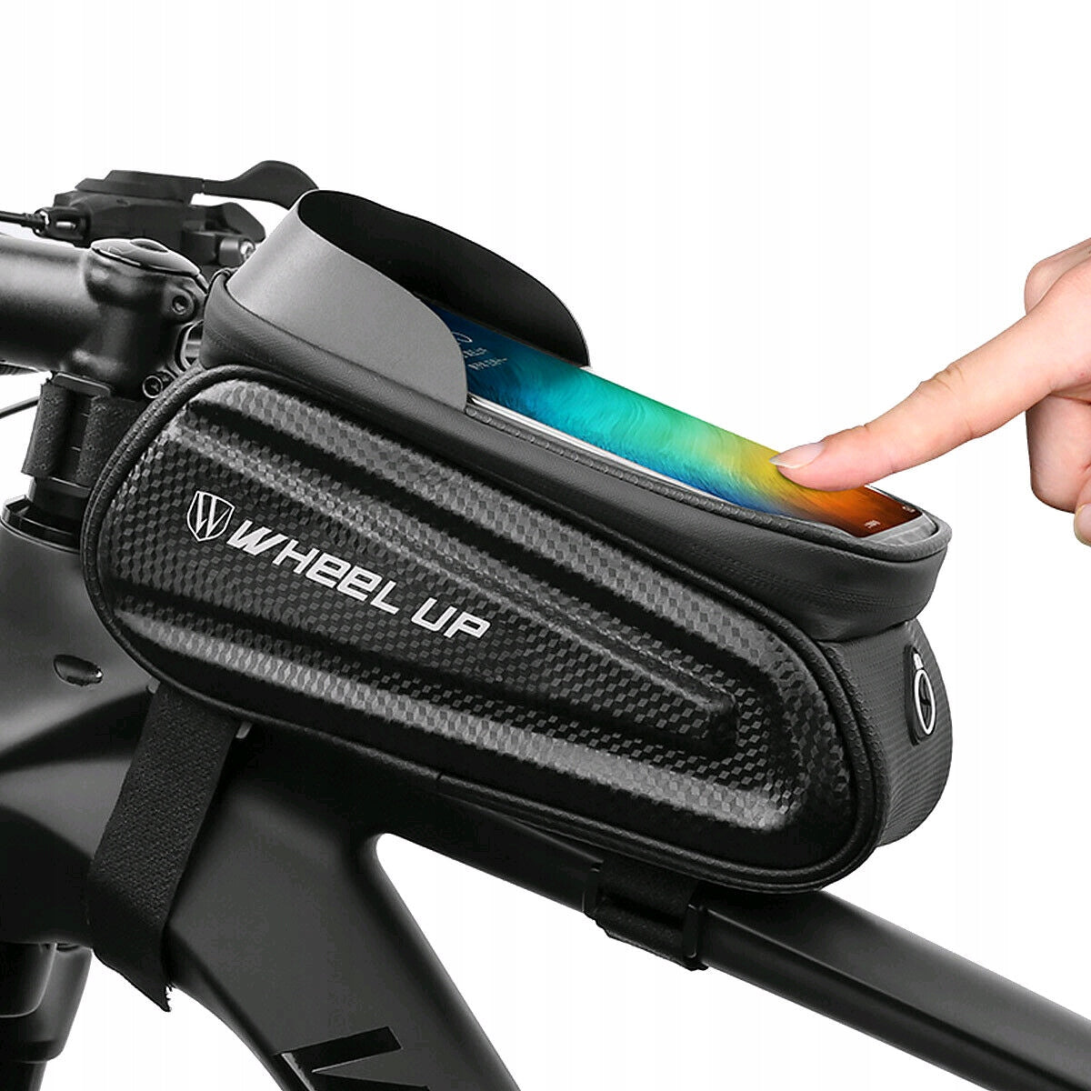 BICYCLE POUCH WATERPROOF PHONE CASE HOLDER BAG POUCH FOR FRAME Kind not specified