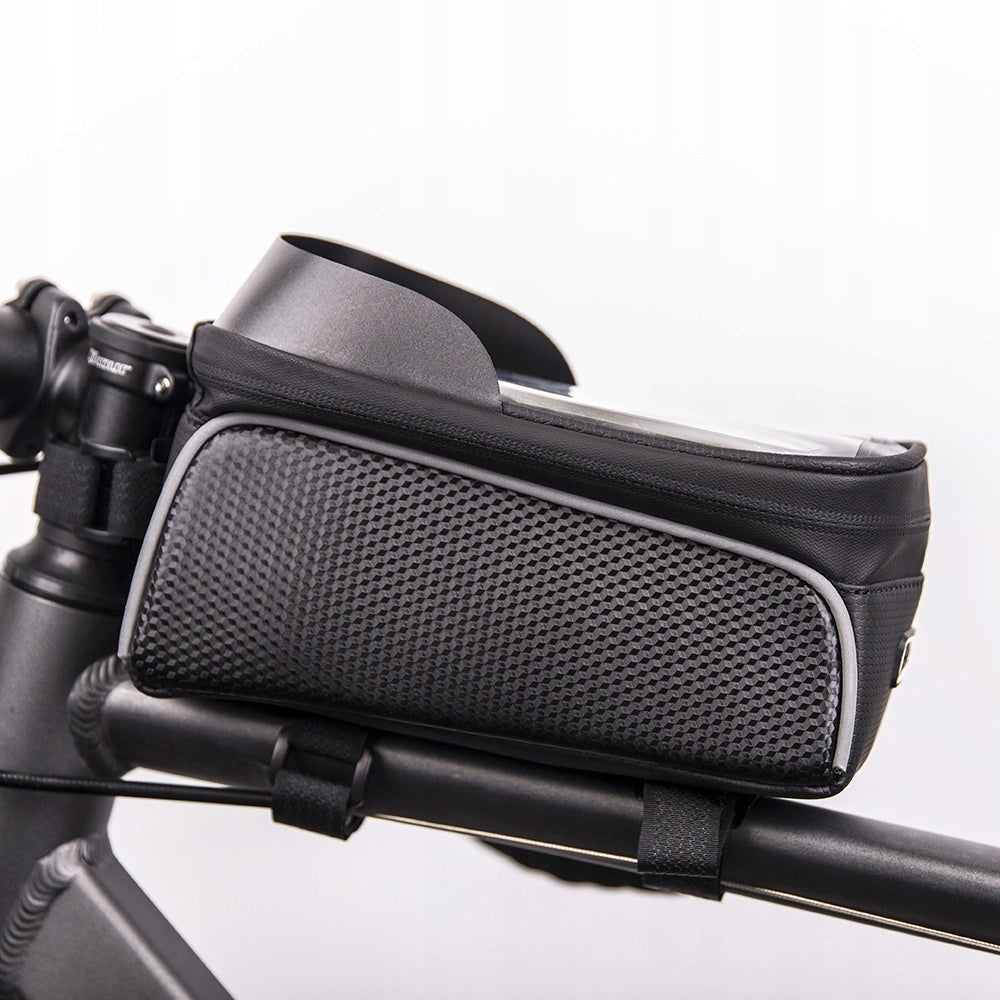 BICYCLE POUCH WATERPROOF PHONE CASE STURDY FRAME BAG POUCH Kind front
