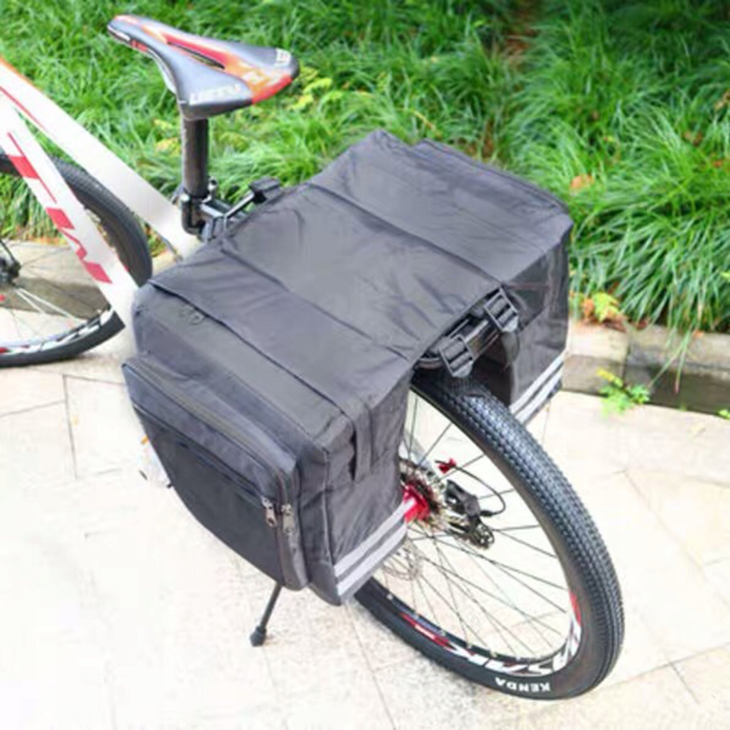 BICYCLE POUCHES FOR ELECTRIC BIKE FOR TRUNK BAG UNIVERSAL TRUNK Color black
