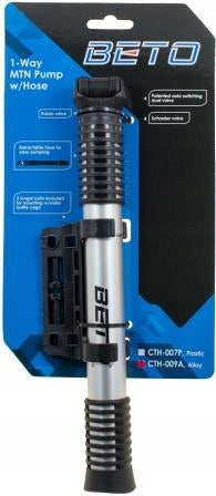 BICYCLE PUMP BETO CTH-009A ALU HOSE Length 26.5 cm