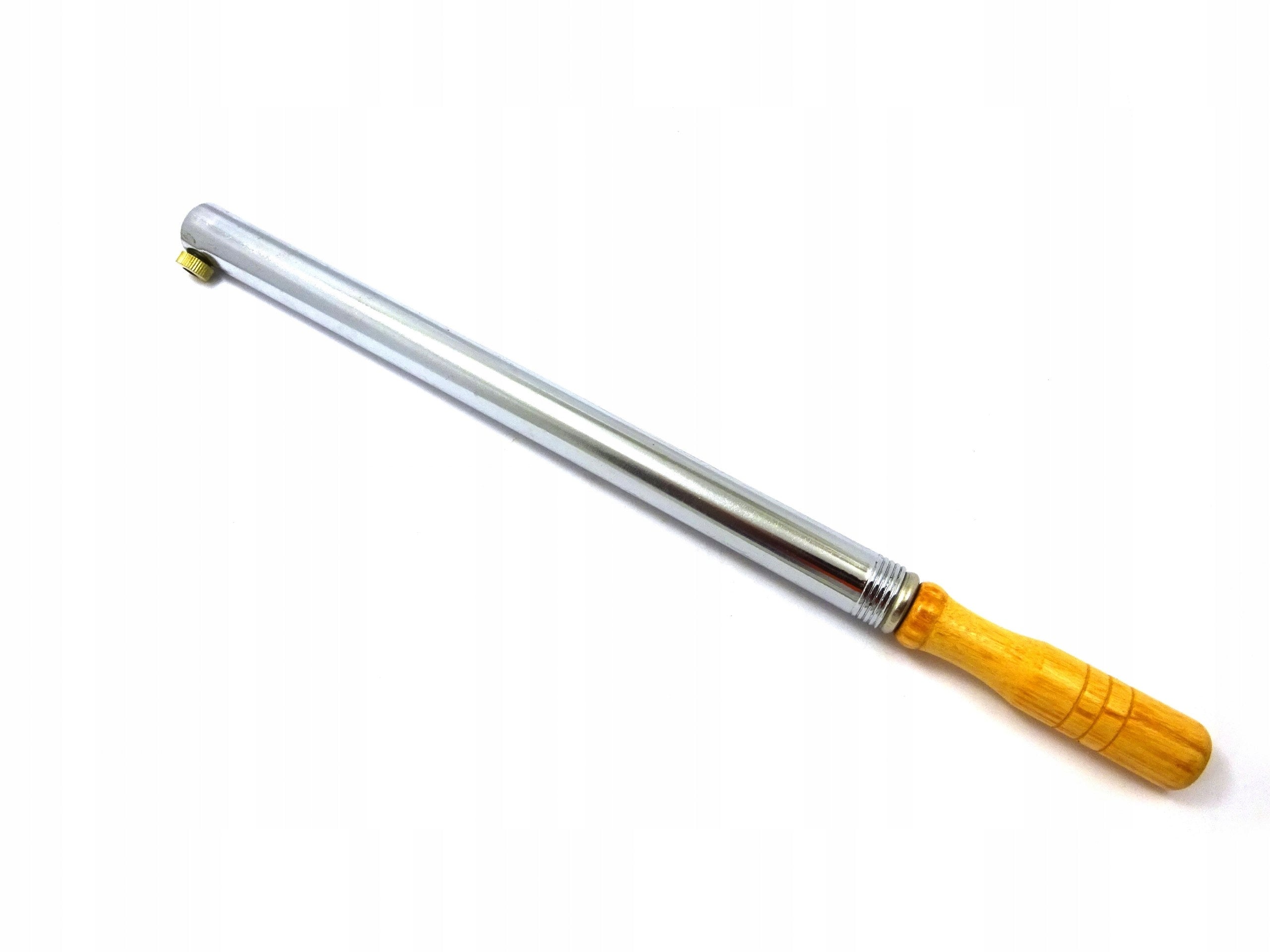 BICYCLE PUMP D/V METAL WITH WOODEN HANDLE