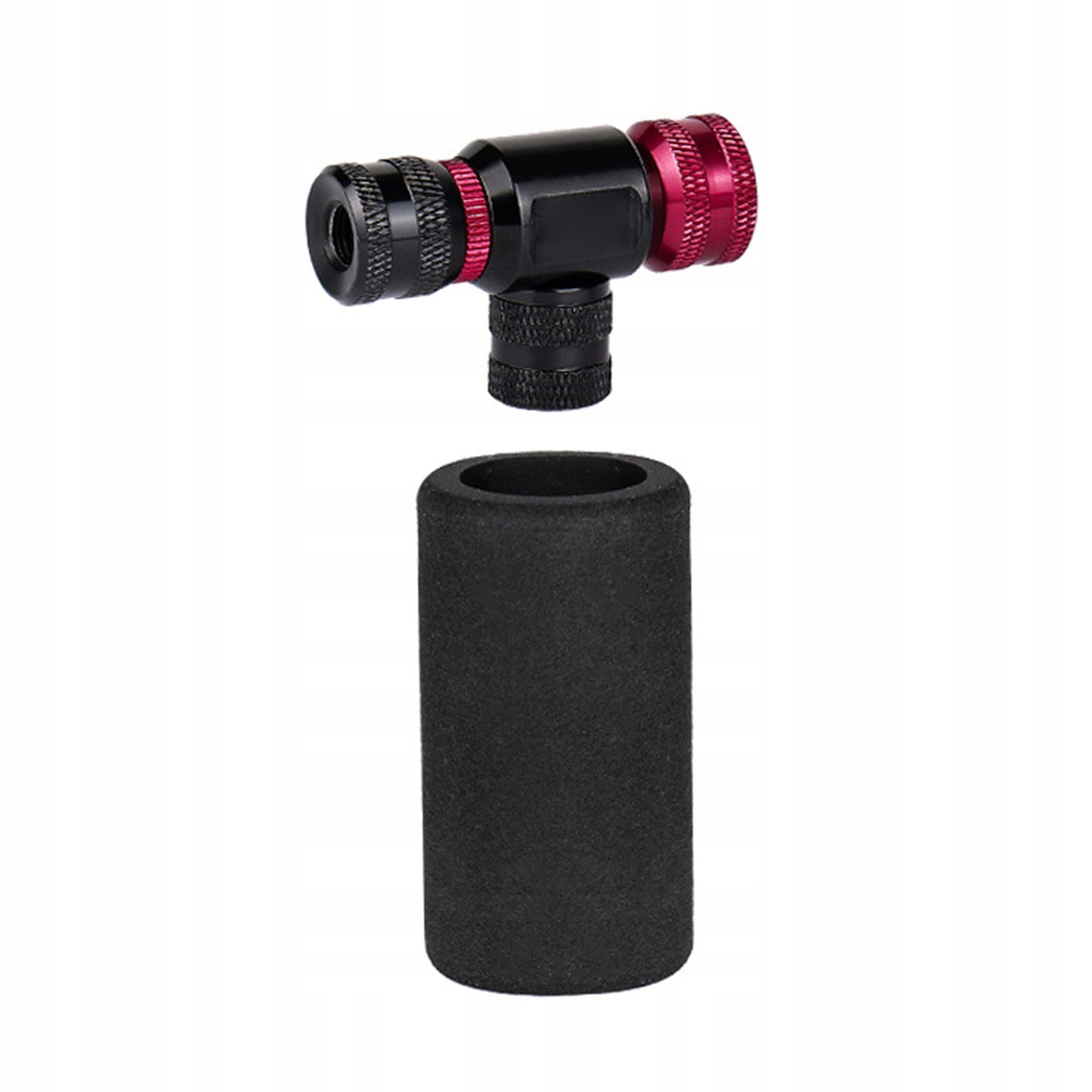 BICYCLE PUMP FOR CO2 CARTRIDGES FAST PUMPING PORTABLE ADJUSTABLE Brand no brand