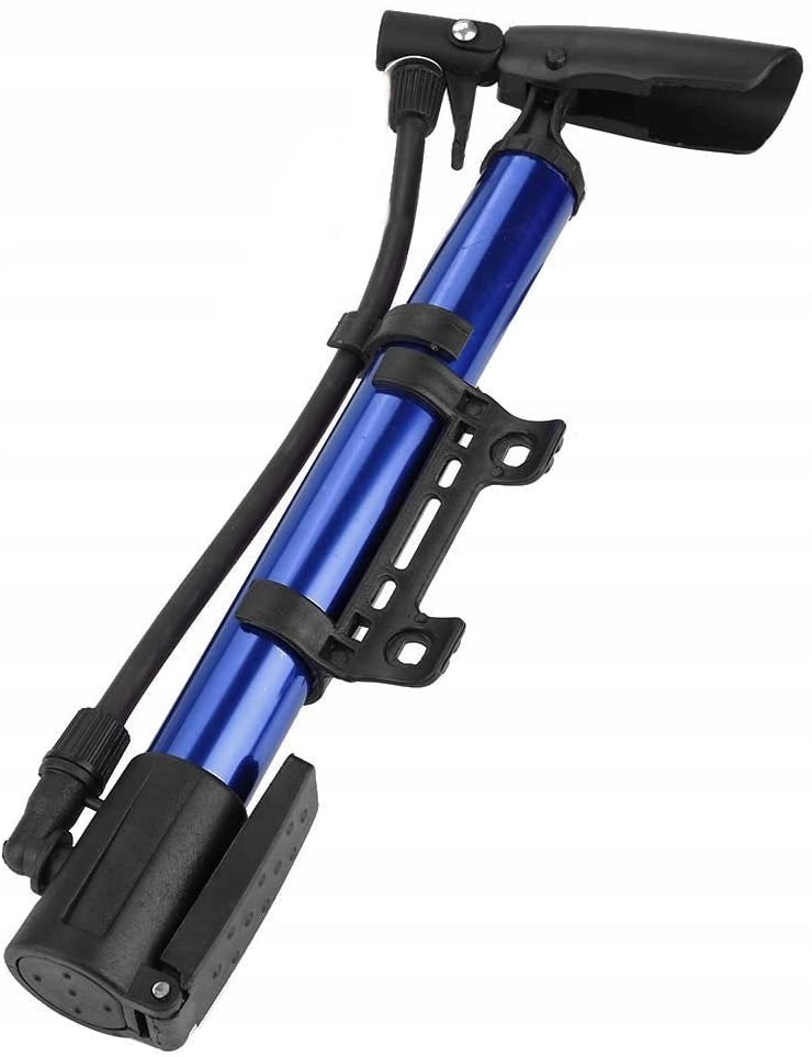 BICYCLE PUMP MINI ALUMINUM 8 BAR FOR HAND FRAME SMALL HANDY SET Kind manual