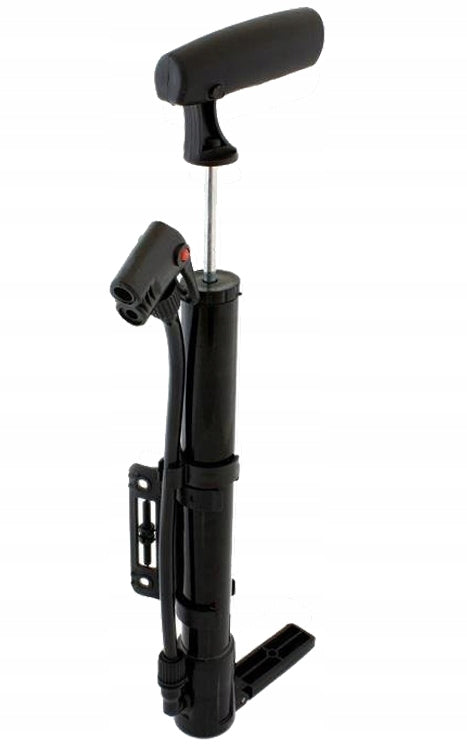 BICYCLE PUMP MINI ALUMINUM 8 BAR FOR HAND FRAME SMALL HANDY SET Model POMPKA ROWEROWA MINI ALUMINIOWA NA RAMĘ