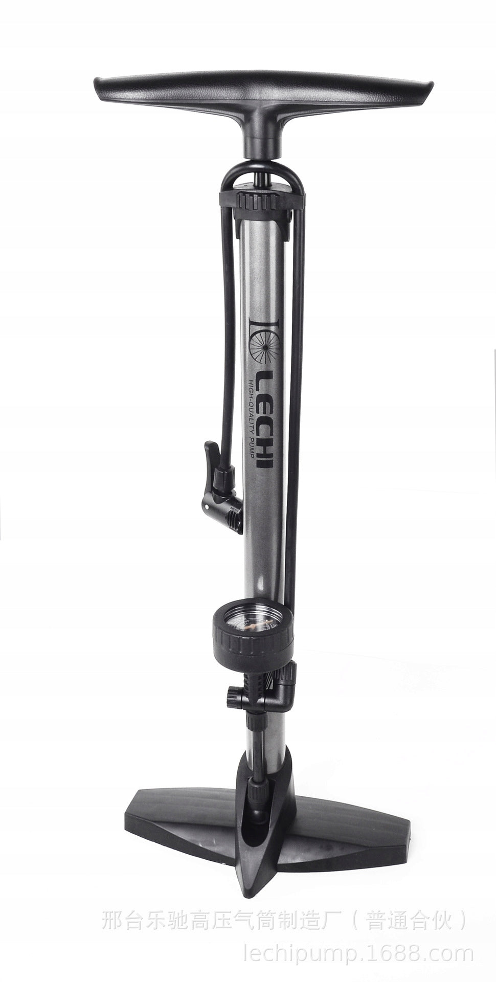 BICYCLE PUMP WITH PRESSURE GAUGE AV FV SV WORKSHOP Brand Korbi