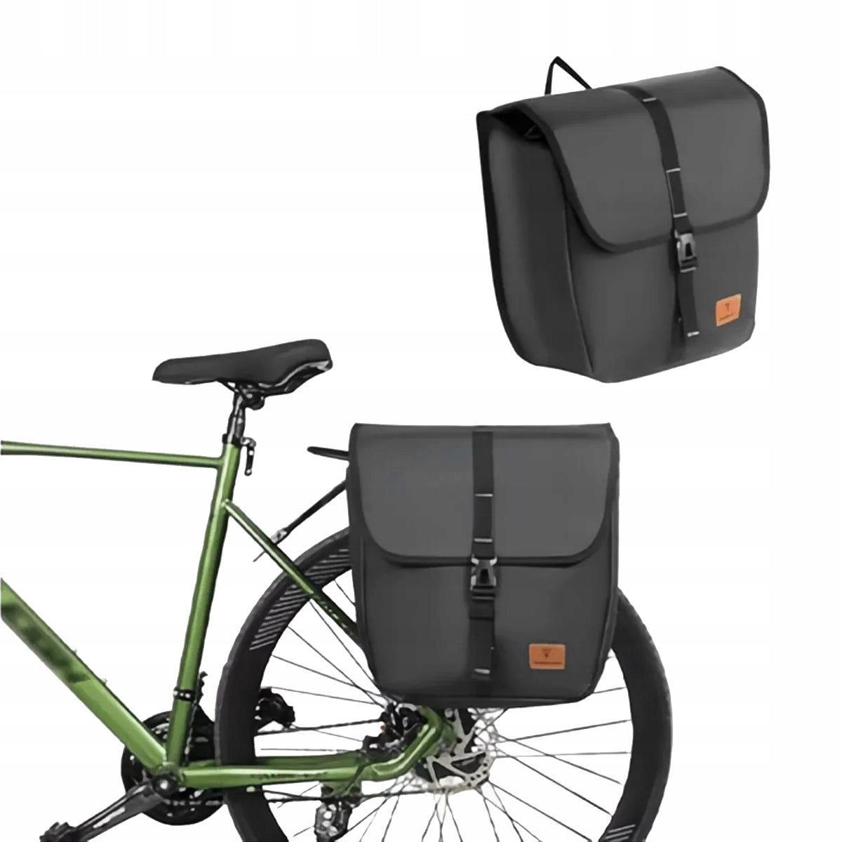BICYCLE RACK BAG 20L- BICYCLE PANNIER BAG FOR BICYCLE RACK Packaging status original