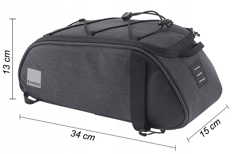 BICYCLE RACK BAG FOR SHOULDER BIKE 7L BICYCLE POUCH SMALL LIGHT Kind rear