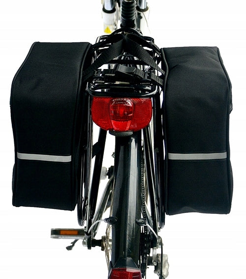 BICYCLE RACK BAG, POUCH 2x10L - black Manufacturer code 2792
