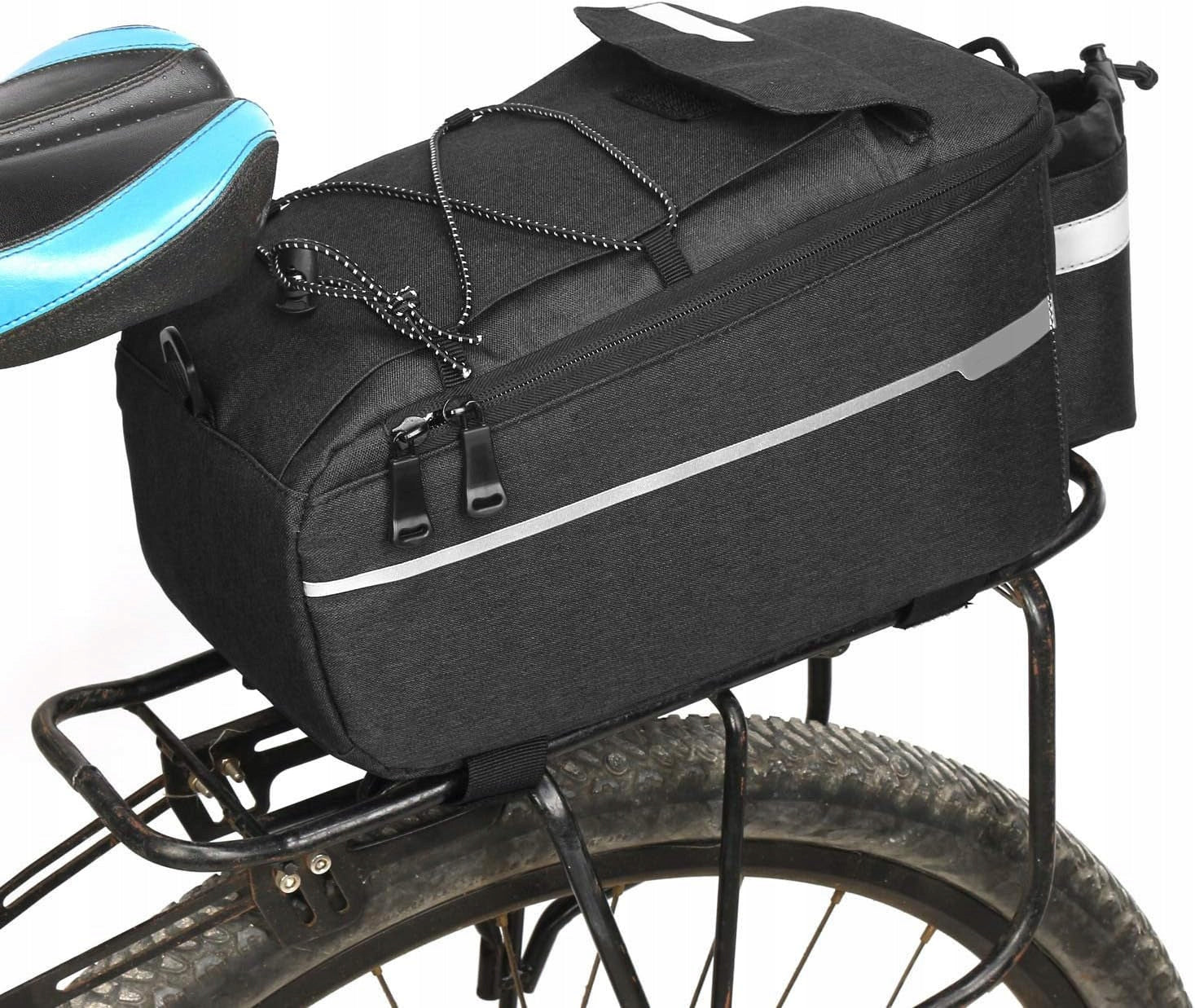 BICYCLE RACK BAG THERMAL BICYCLE POUCH REFLECTIVE DURABLE Packaging status original