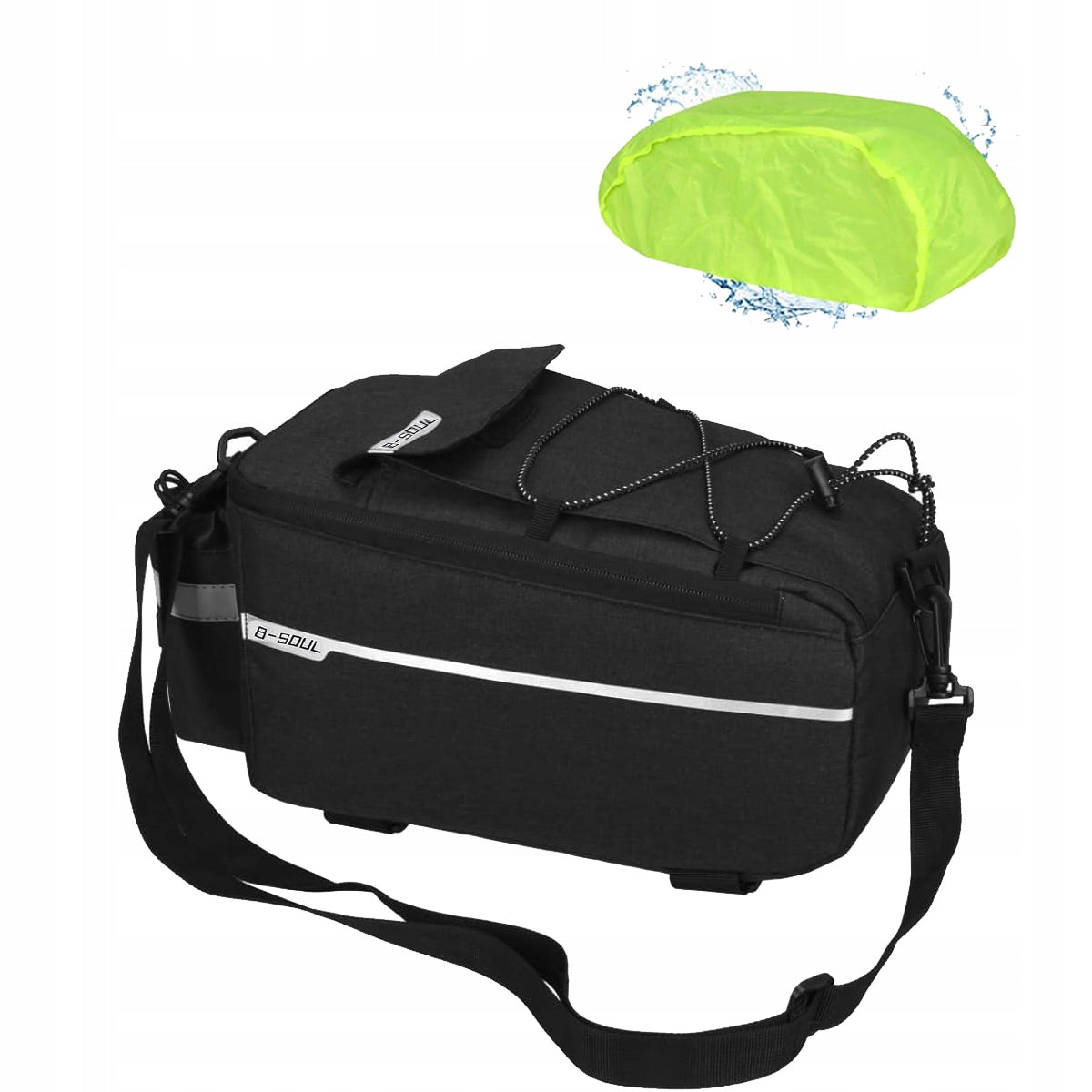 BICYCLE RACK BAG THERMAL REFLECTIVE BICYCLE POUCH Model 4069943635959