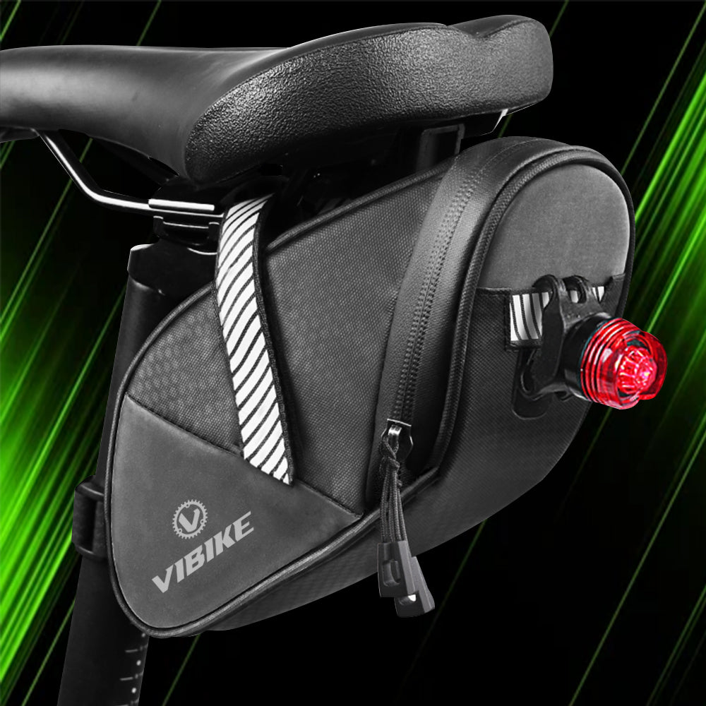 BICYCLE SADDLE BAG BICYCLE BAG WATERPROOF STRONG ROOMY 1,2L Capacity 1.2 l