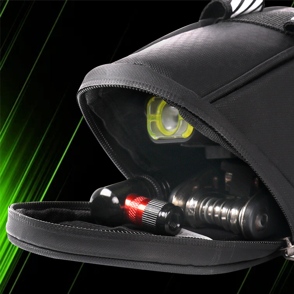 BICYCLE SADDLE BAG BICYCLE BAG WATERPROOF STRONG ROOMY 1,2L Kind universal