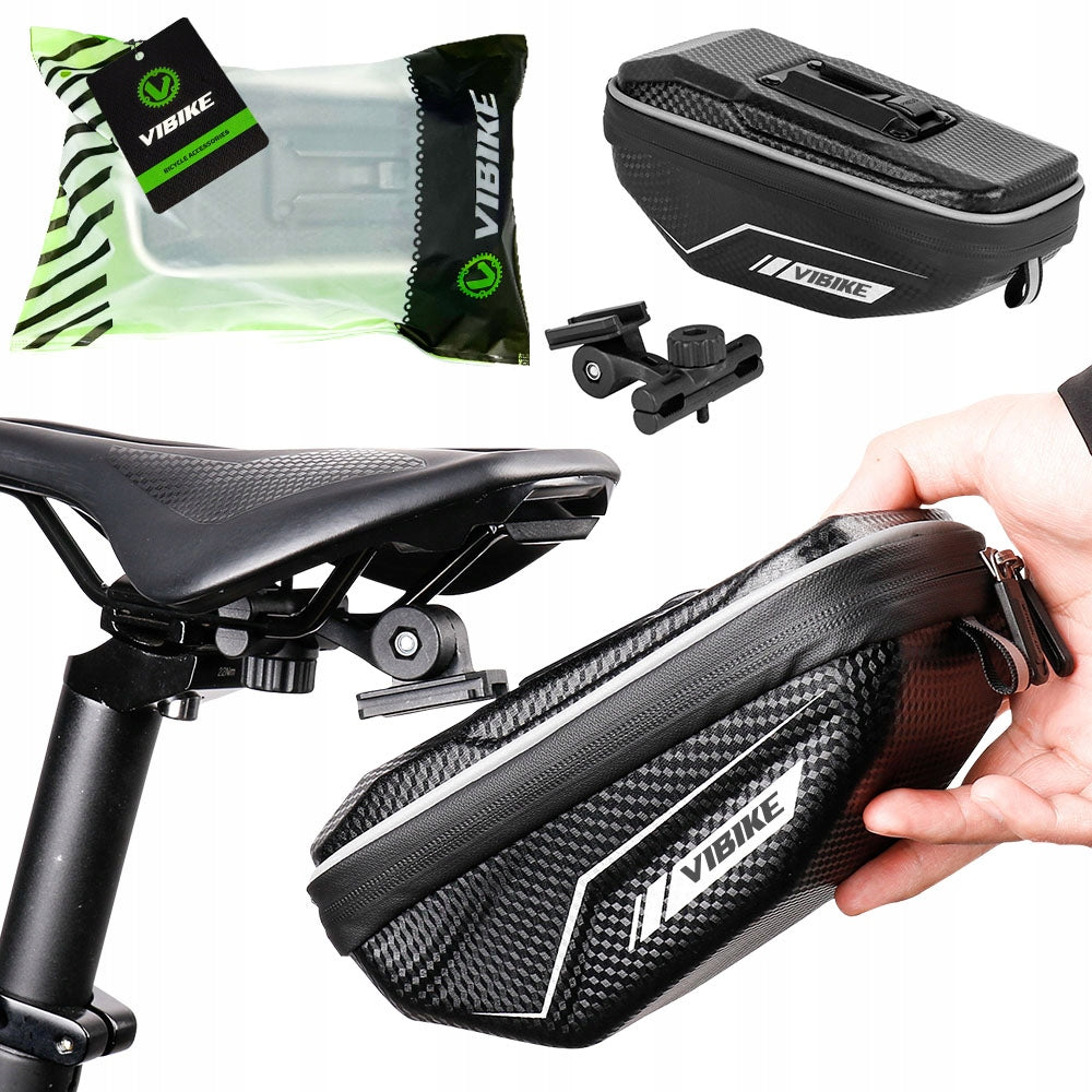 BICYCLE SADDLE BAG BICYCLE BAG WATERPROOF STRONG ROOMY 2,5L