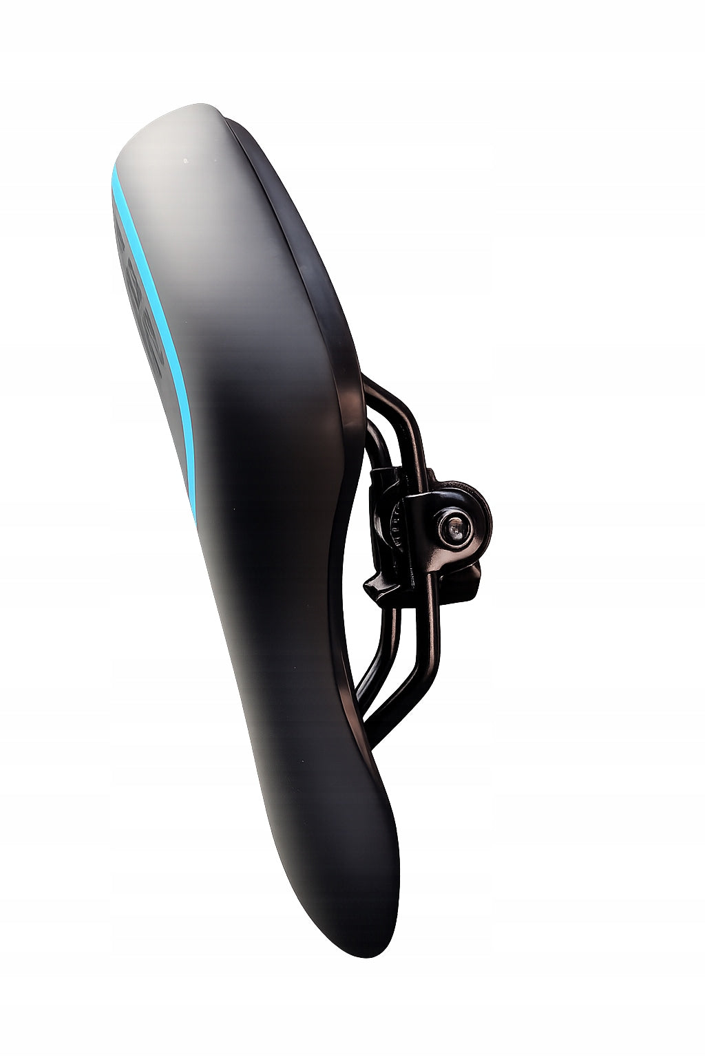 BICYCLE SADDLE GEL COMFORTABLE WATERPROOF VENTILATED REFLECTOR BLACK MTB Model Siodełko rowerowe Active GEL żelowe z wentylacją