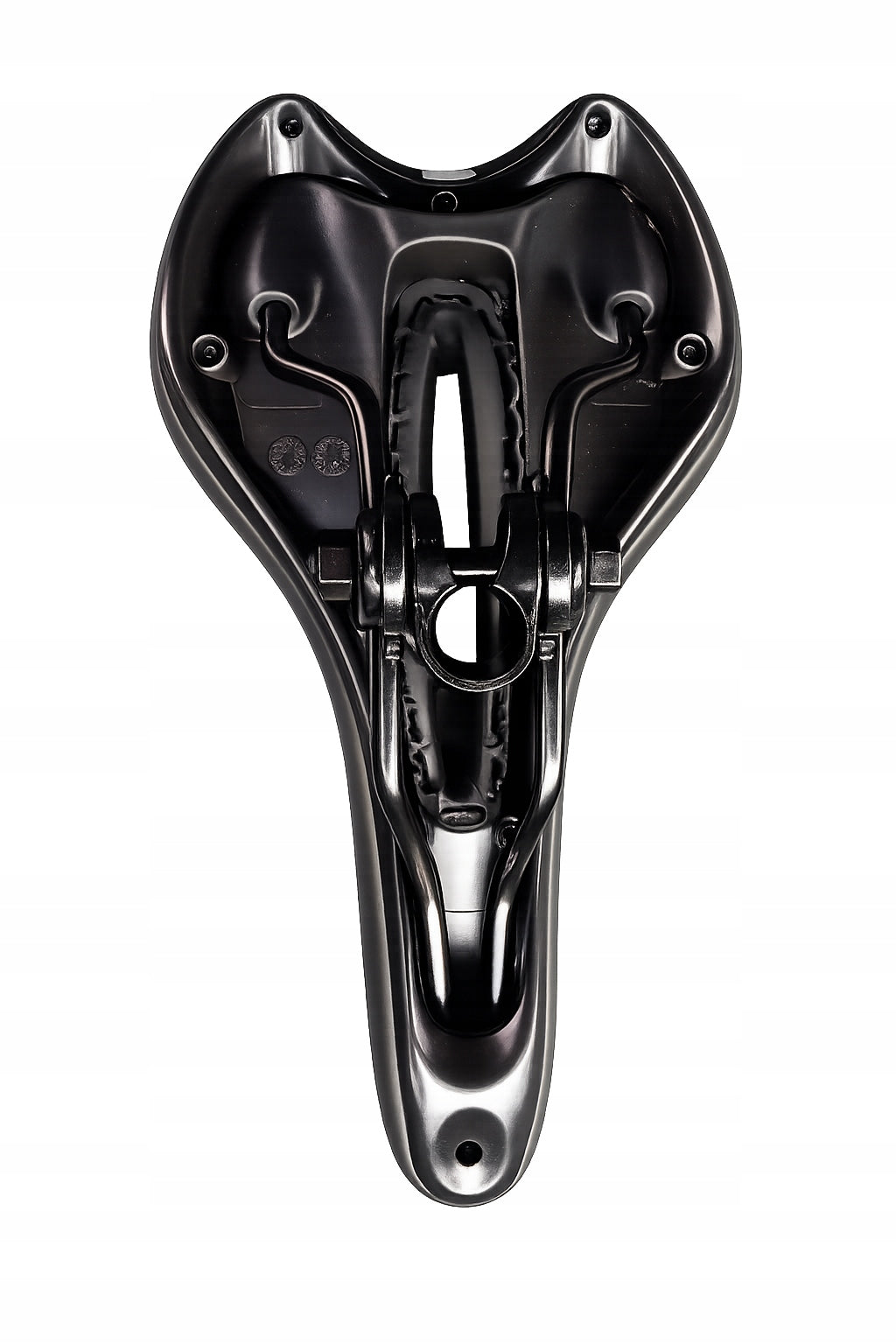 BICYCLE SADDLE GEL COMFORTABLE WATERPROOF VENTILATED REFLECTOR BLACK MTB Width 165 mm