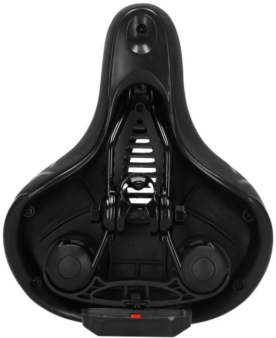 BICYCLE SADDLE SOFT ANTI-SHOCK VENTILATION USB LED LIGHT Manufacturer code AMORTYZOWANE SIODEŁKO ROWEROWE WYGODNE