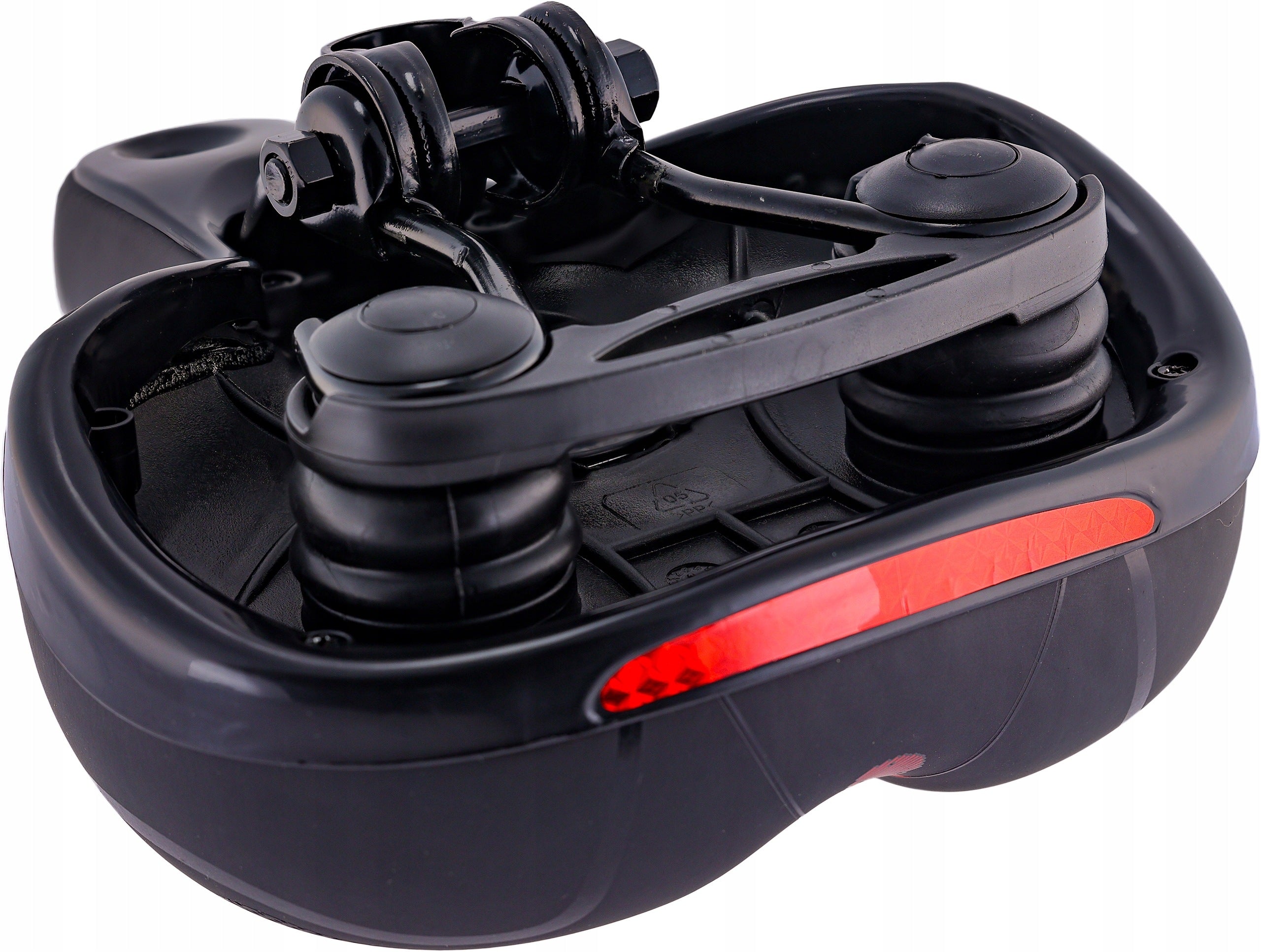BICYCLE SADDLE SOFT SPORTS SADDLE WIDE VENTILATION WITH REFLECTIVE Manufacturer code SIODEŁKO ROWEROWE DO ROWERU WYGODNE PIANKOWE