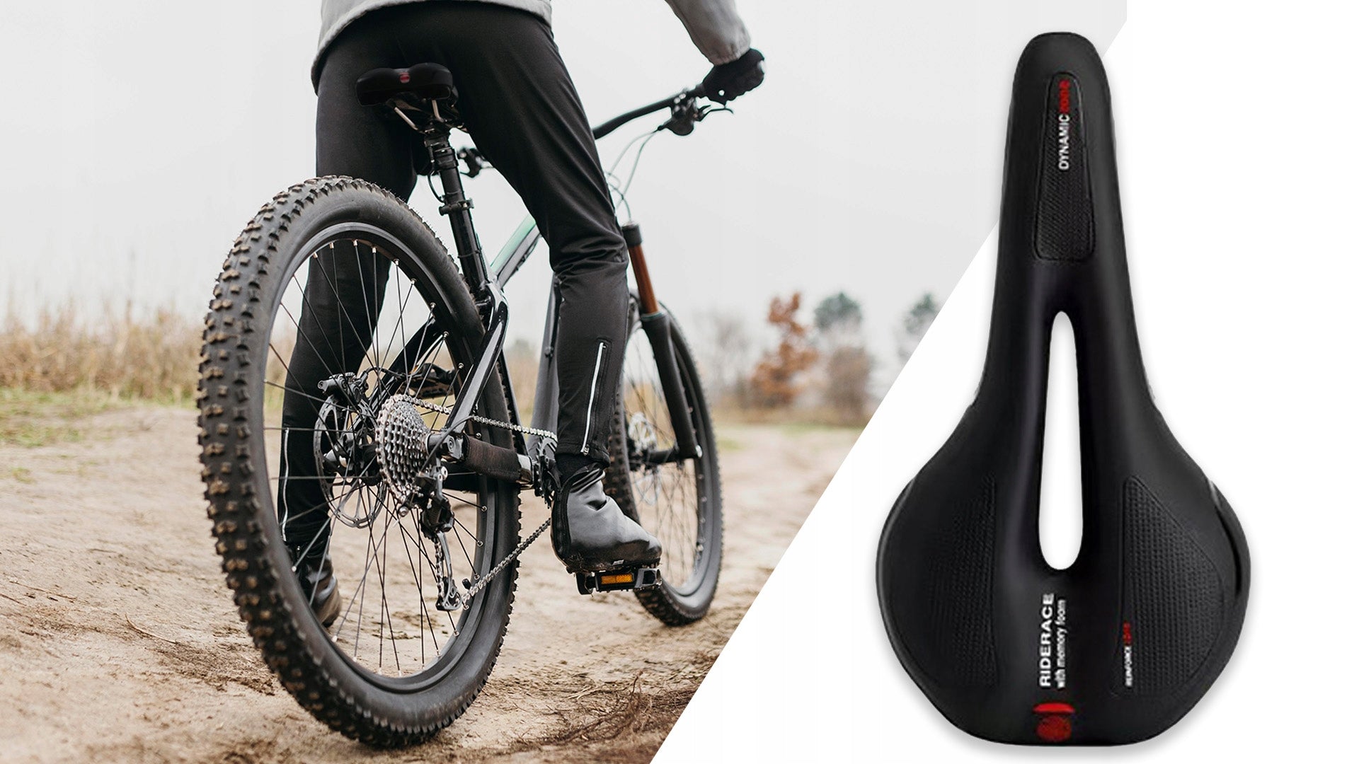 BICYCLE SADDLE SPORTS MEN'S GEL ANTI-SHOCK SADDLE FOR BIKE Dedicated for MTB (mountain bikes) road bikes