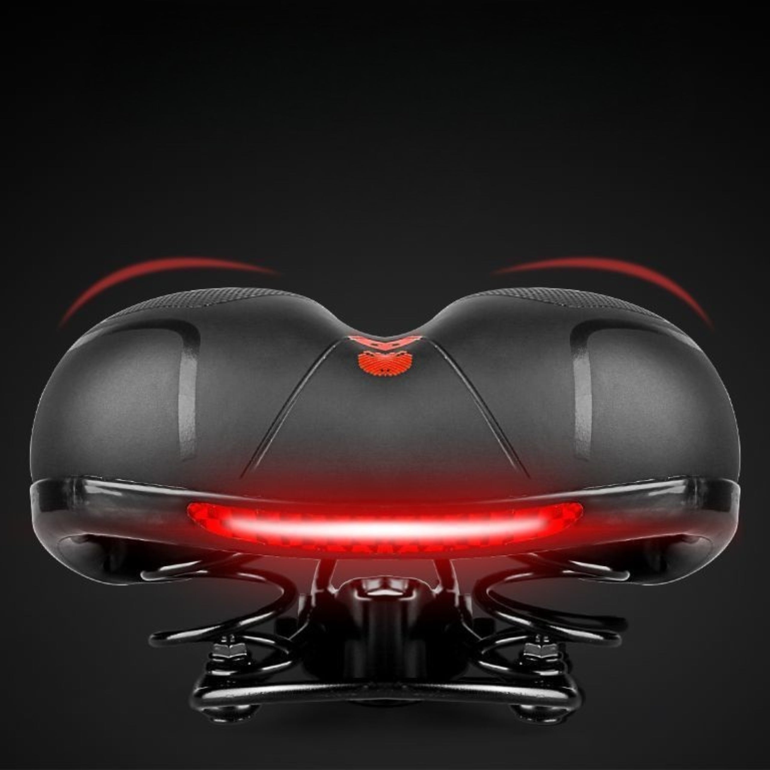 BICYCLE SADDLE WITH HOLE FOAM HIGHLY WATERPROOF SOFT COMFORTABLE S9 Weight 660 g