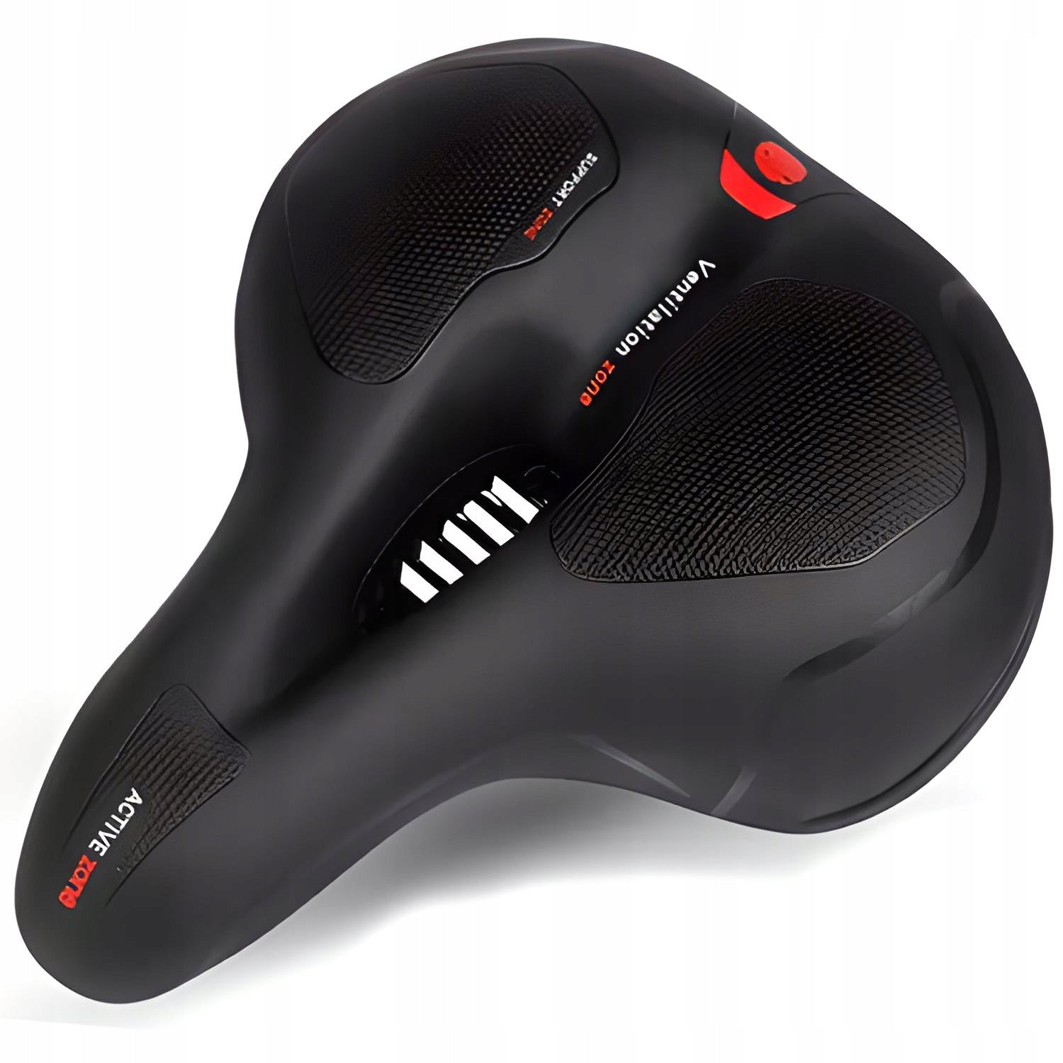 BICYCLE SADDLE WITH SHOCK ABSORPTION SADDLE WIDE SOFT COMFORTABLE ERGO FOAM Brand RETOO