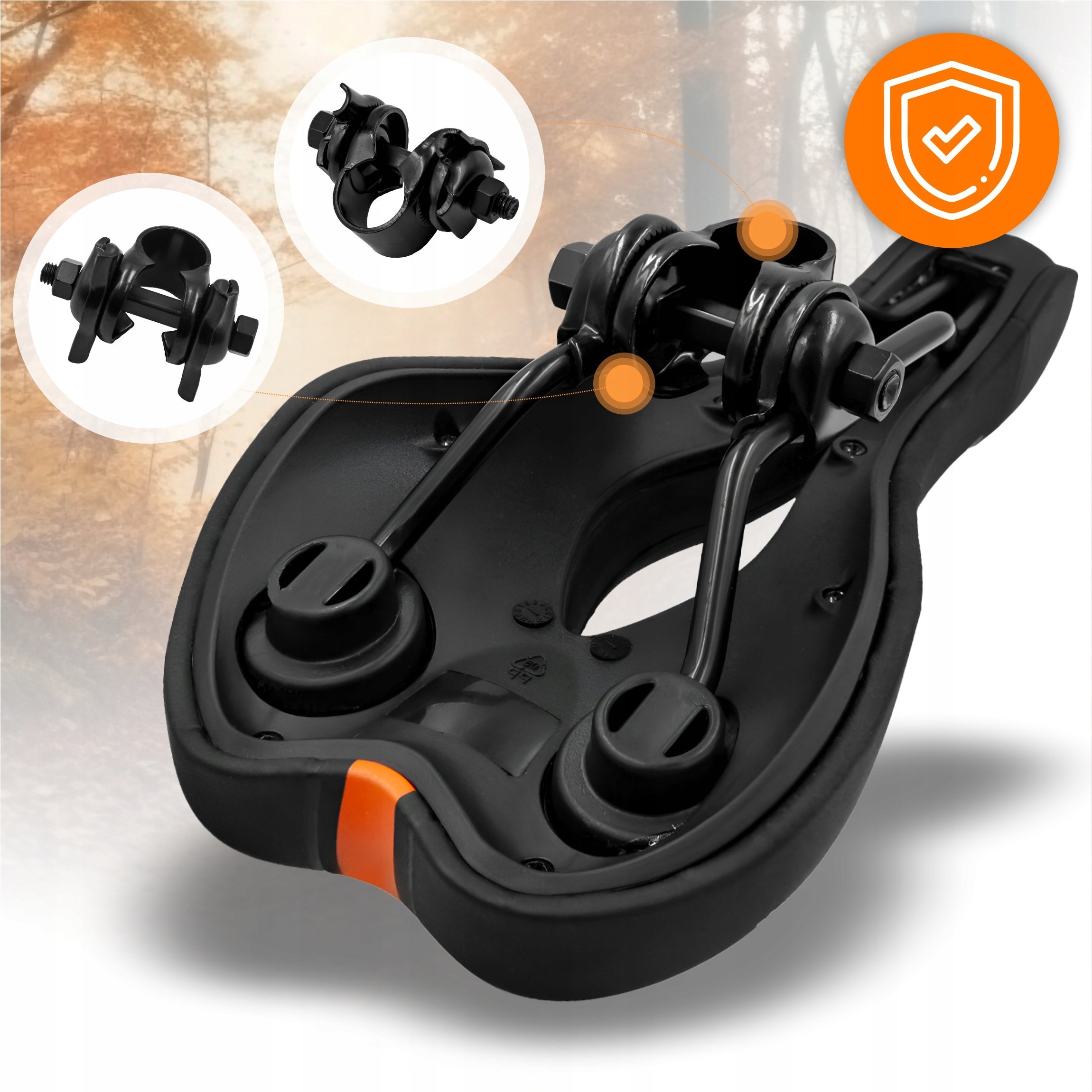 BICYCLE SADDLE gel COMFORTABLE SADDLE BICYCLE soft anti-shock MTB M Model G-FLEX TECH M