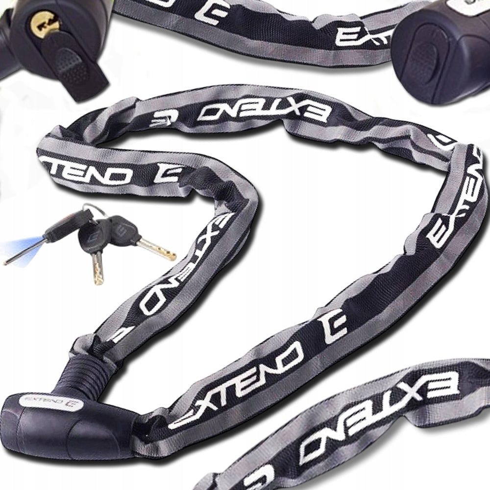 BICYCLE SECURITY CLASP 5x120 CM BICYCLE LOCK CHAIN