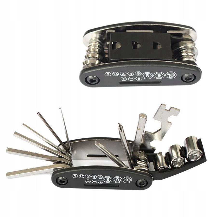BICYCLE TOOL WRENCH SET UNIVERSAL 16in1 Brand Mundo