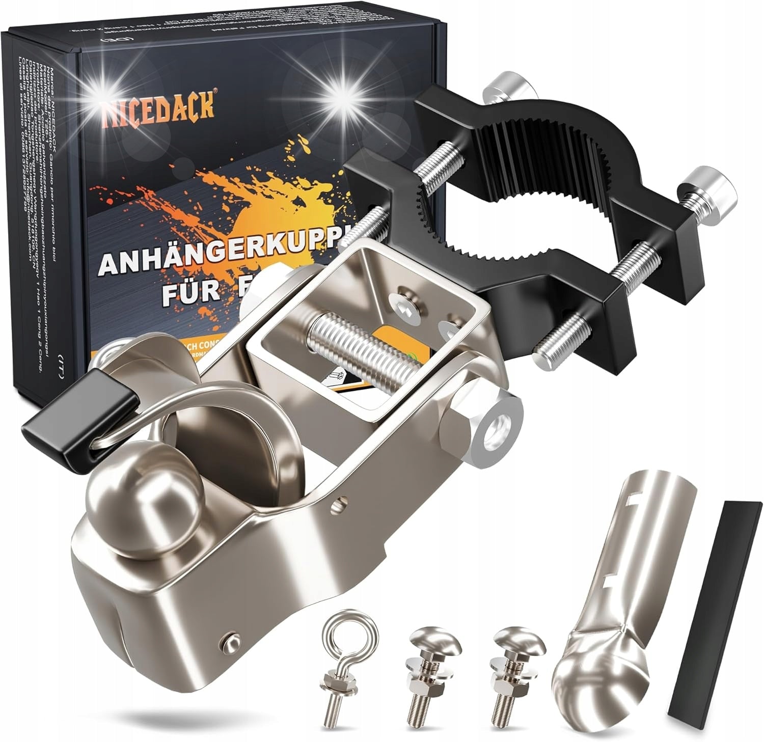 BICYCLE TOWBAR ADAPTER FOR BICYCLE TRAILER HOLDER FOR TRAILERS