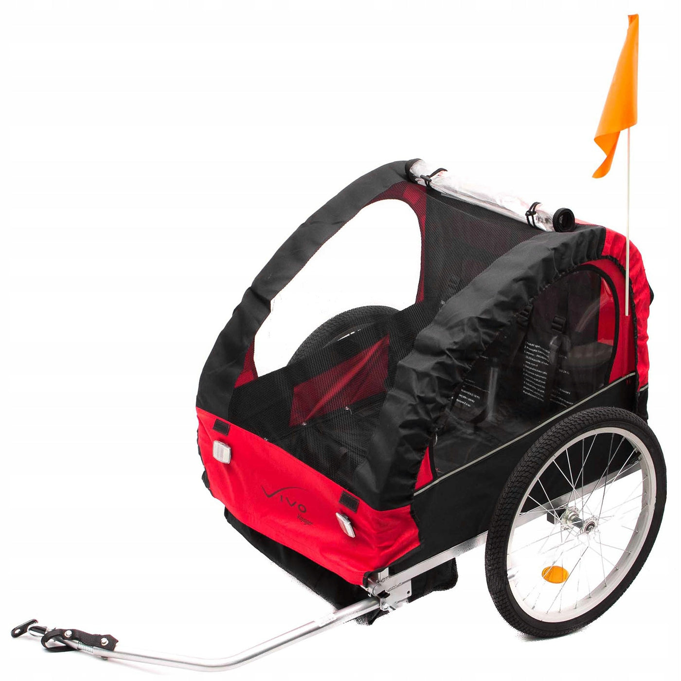 BICYCLE TRAILER FOR CHILDREN PUMPED WHEELS