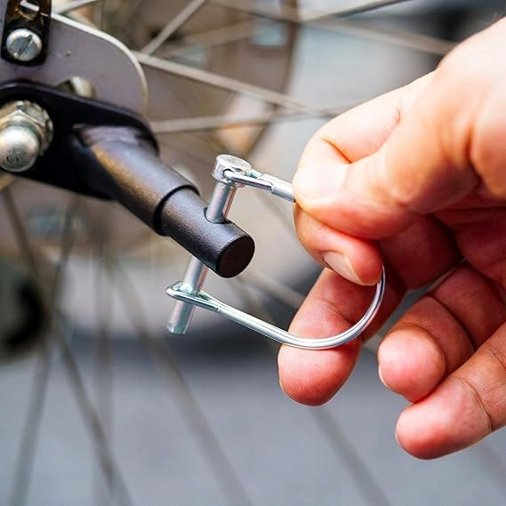 BICYCLE TRAILER HITCH 2PCS BLACK WITH PIN COMPATIBLE QERIDOO Manufacturer code 0053477220310