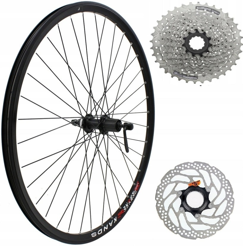 BICYCLE WHEEL 28 29 INCHES REAR CASSETTE SHIMANO RZ DISC CENTERLOCK DISC