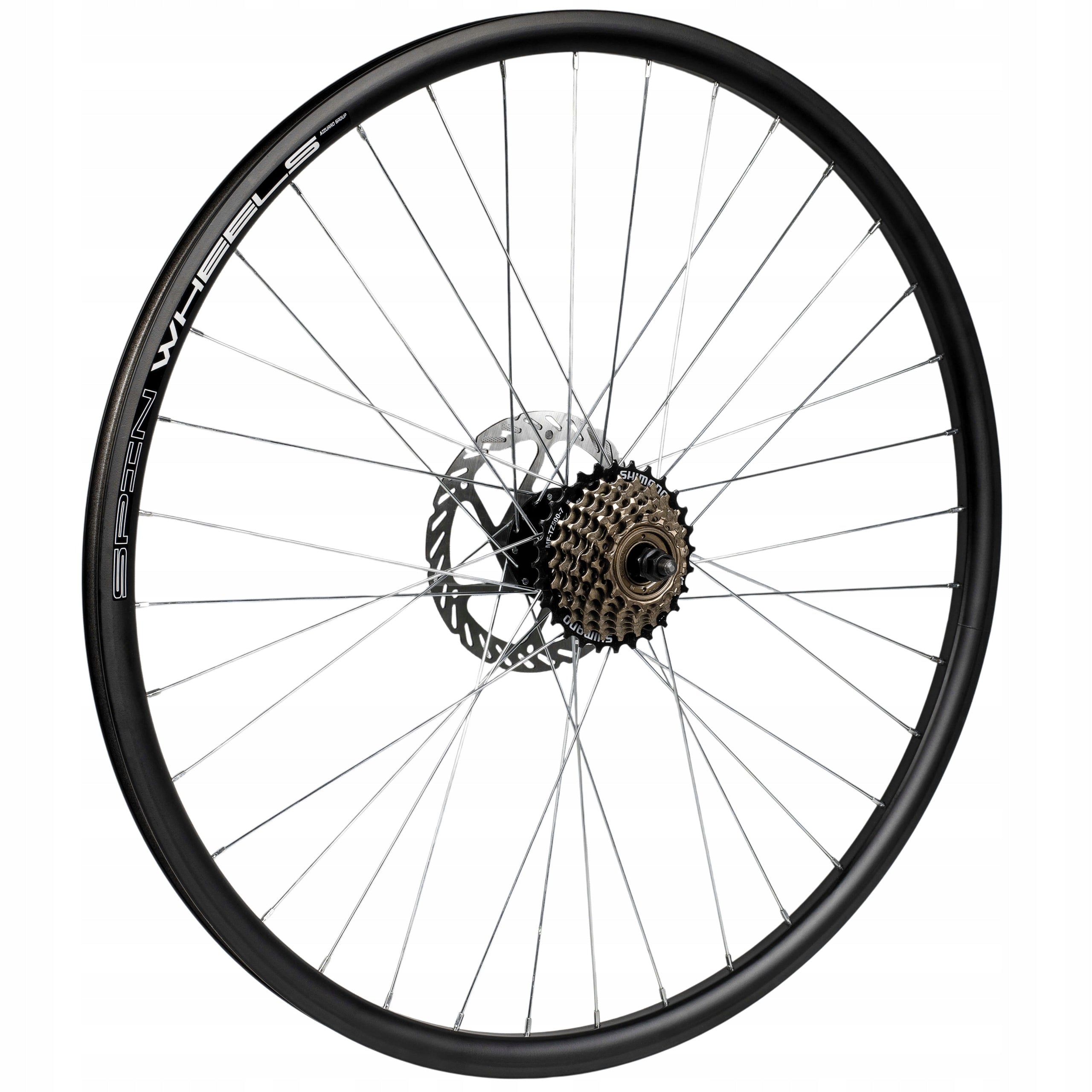 BICYCLE WHEEL 28 29 INCHES REAR FREEWHEEL DISC 160MM SHIMANO 7-RZ