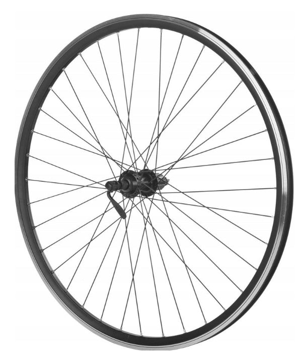 BICYCLE WHEEL 28 INCHES REAR CASSETTE V-BRAKE SHIMANO TX-500 QC-300 JAW