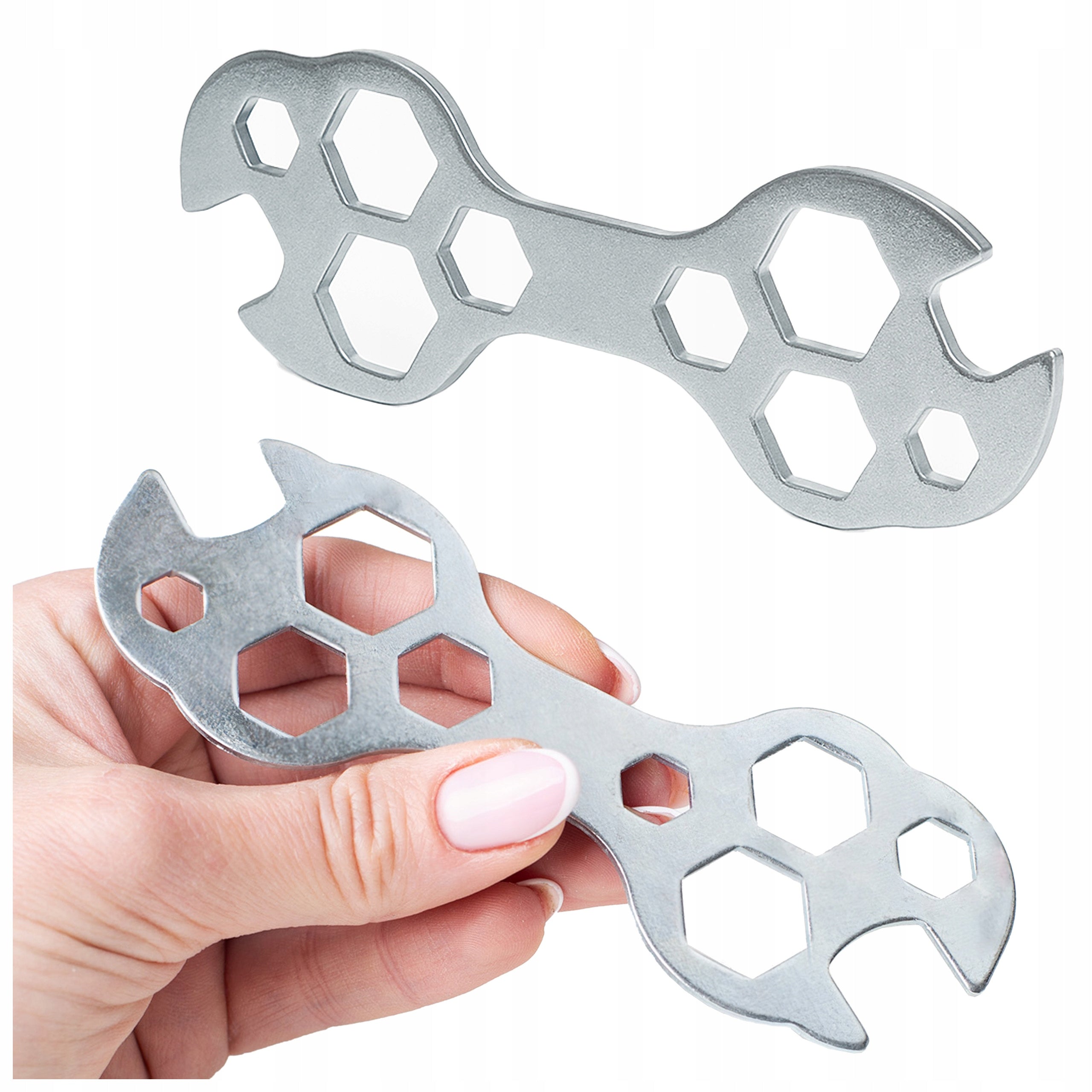 BICYCLE WRENCH FLAT MULTIFUNCTIONAL UNIVERSAL 10 IN 1 BIKE WRENCH