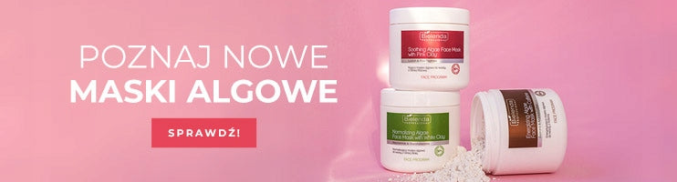 Gesichtsmaske mit rosa Tonerde Bielenda, 160 g 