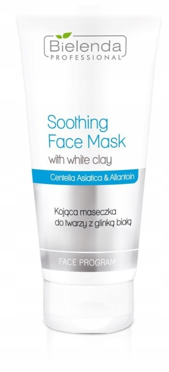 Raminamoji veido kaukė su baltuoju moliu Bielenda Professional Face Program Soothing 150 g