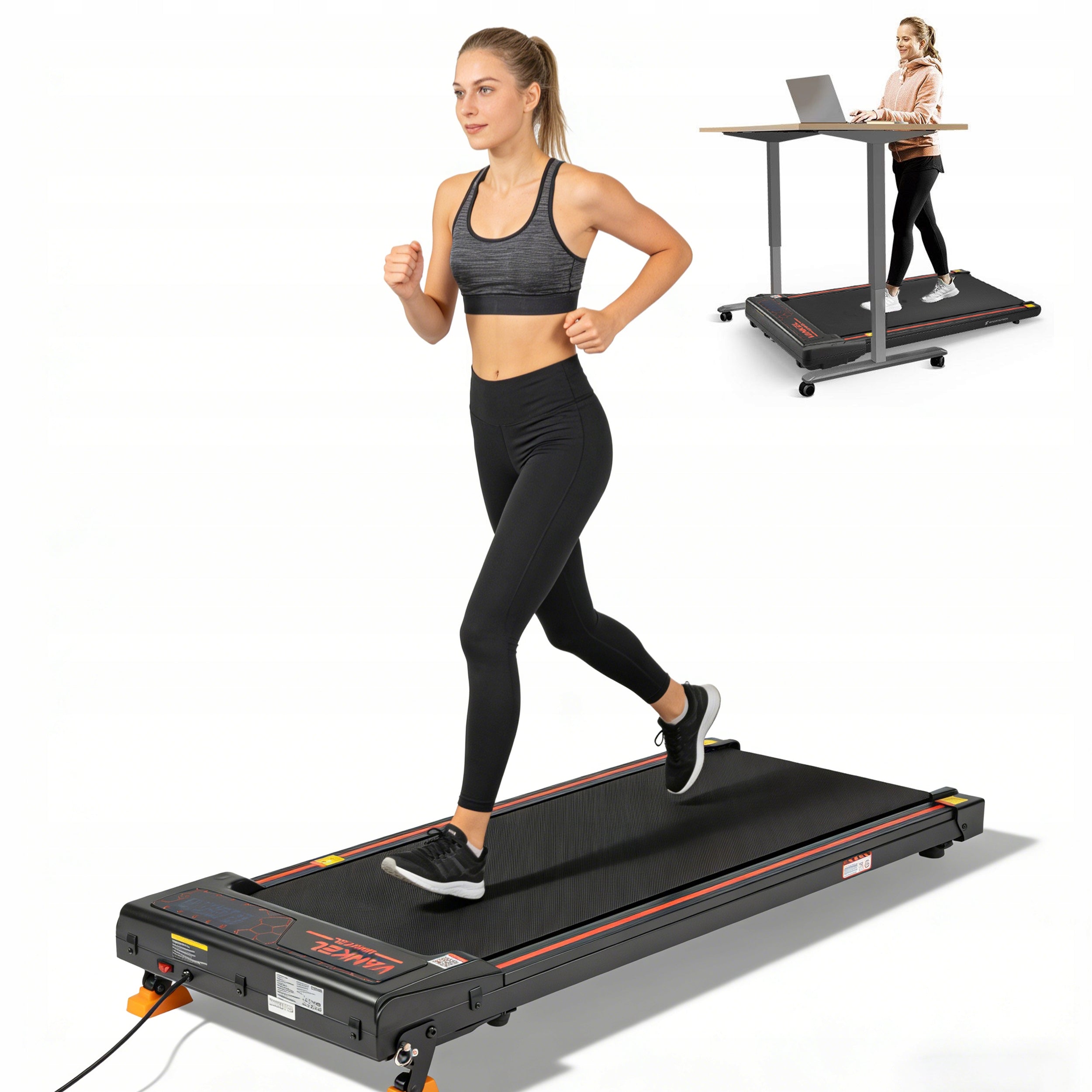 BIEŻNIA ELEKTRYCZNA DOMOWA TRENINGOWA POD ŁÓŻKO WALKINGPAD 110 KG 6KM/H