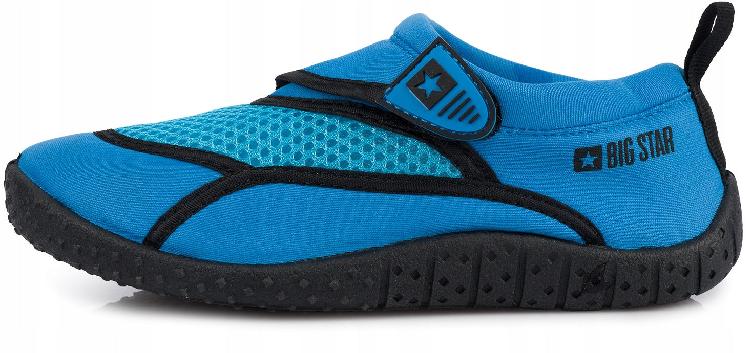 BIG STAR CHILDREN'S VELCRO WATER SHOES FOR SWIMMING TO THE BEACH ECHINACEA r. 29 Manufacturer code NN374467GR