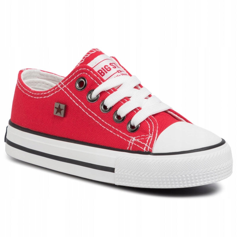 Freizeitschuhe für Kinder Big Star 6574-18, rot 