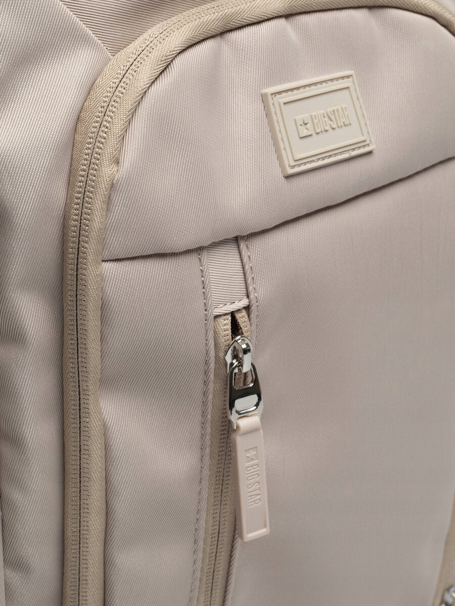 BIG STAR Travel backpack 2in1 pearl Leonardo 103 Main pattern plain