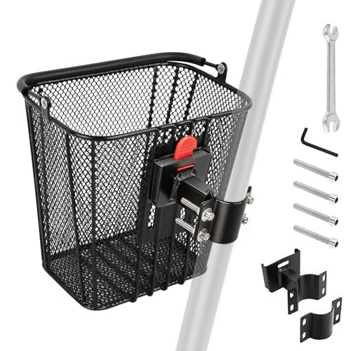 BIKE BASKET FOR ELECTRIC SCOOTER HANDLEBAR METAL 34 62 MM Brand no brand