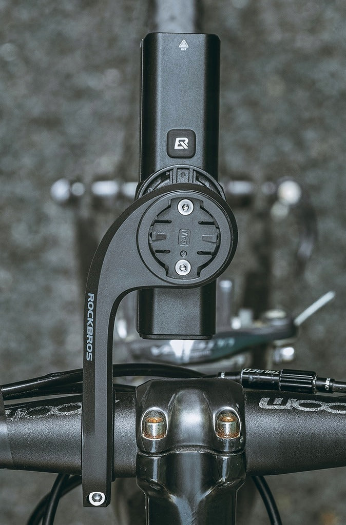 BIKE HOLDER FOR COUNTER AND FLASHLIGHT GO PRO 2in1 ROCKBROS RETRACTABLE for Garmin Brand Rockbros