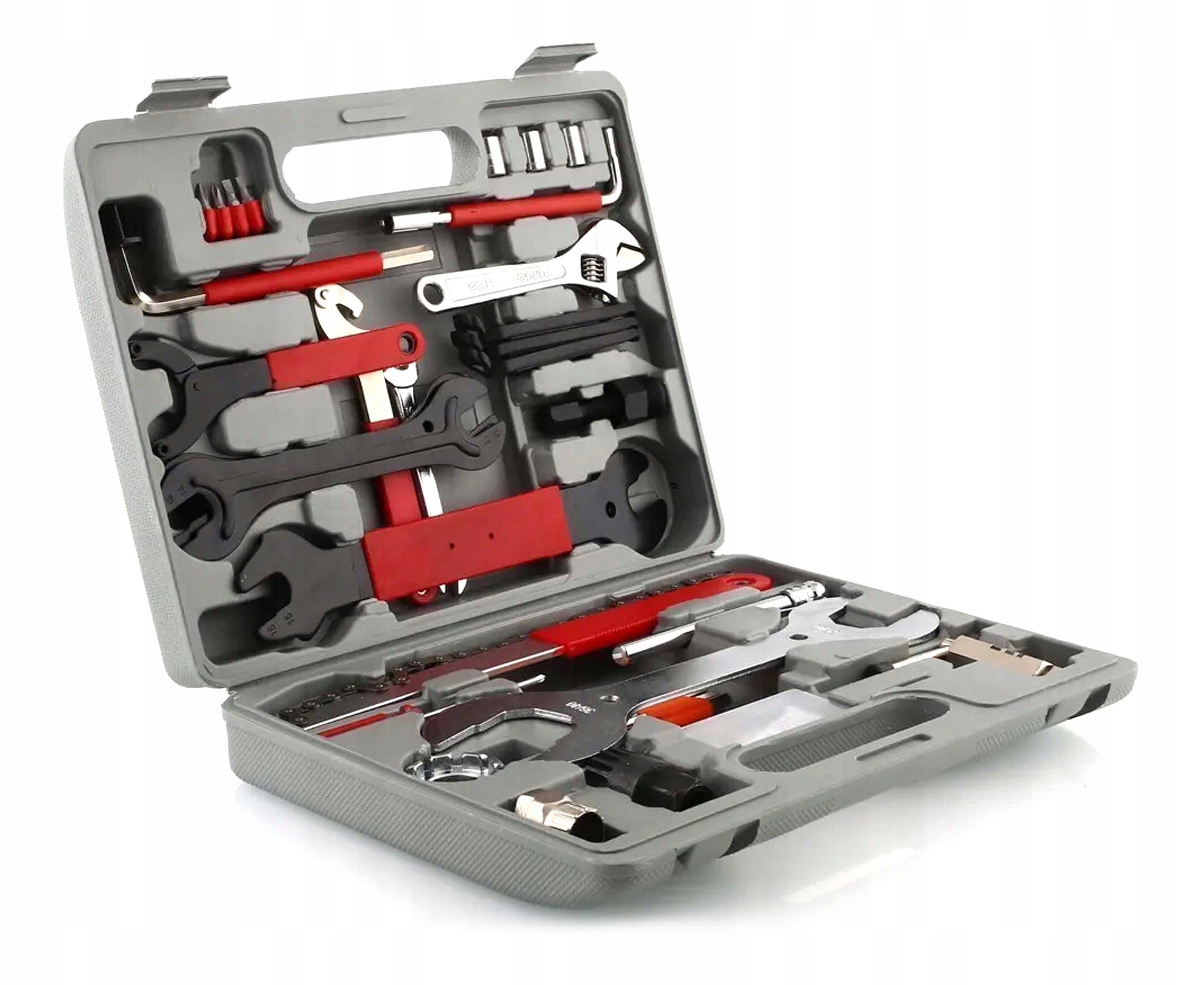 BIKE KEY TOOL SET 44PCS ALLEN CAP CASE SPOON PATCHES Packaging status original