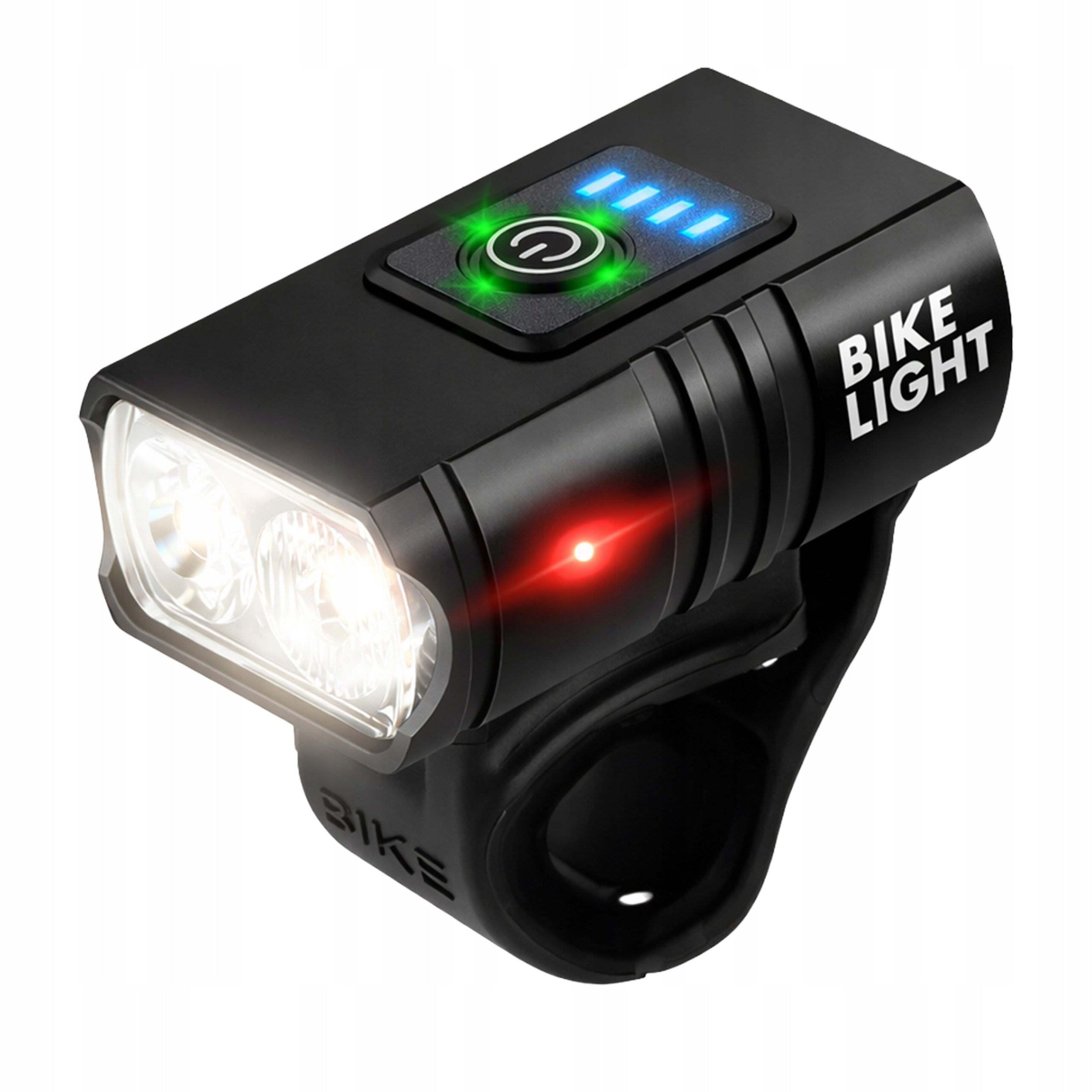 BIKE LIGHT 1000 LUMENS 1500 mAH FRONT USB TYPE C WATERPROOF STRONG Light source LED