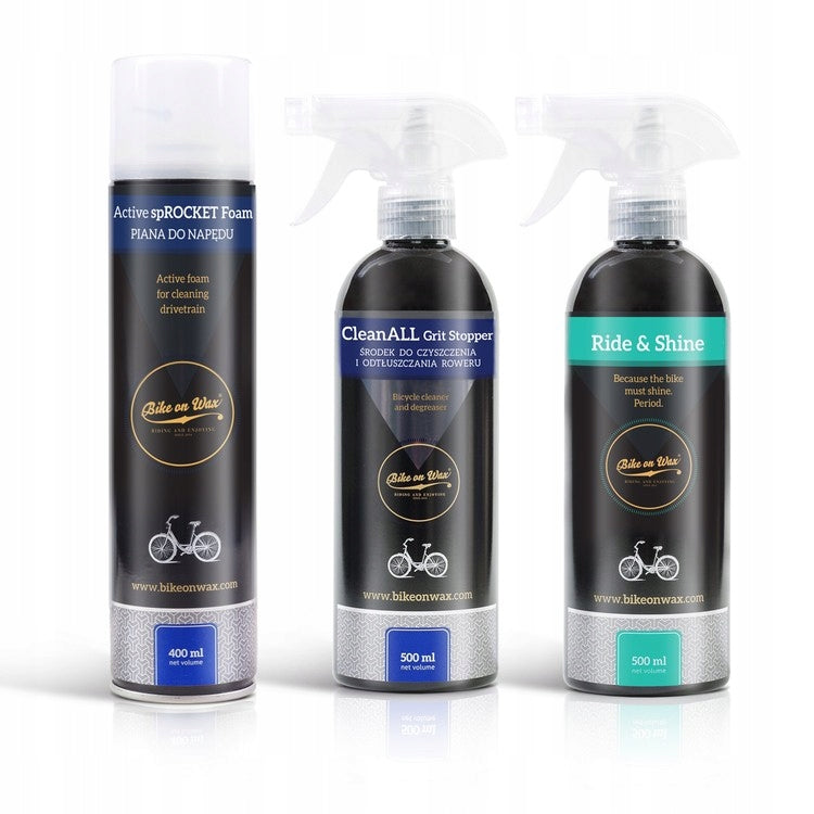 BIKE ON WAX BIKE CLEANING AND WASHING KIT CLEANS LIKE NOTHING Brand Bike on Wax