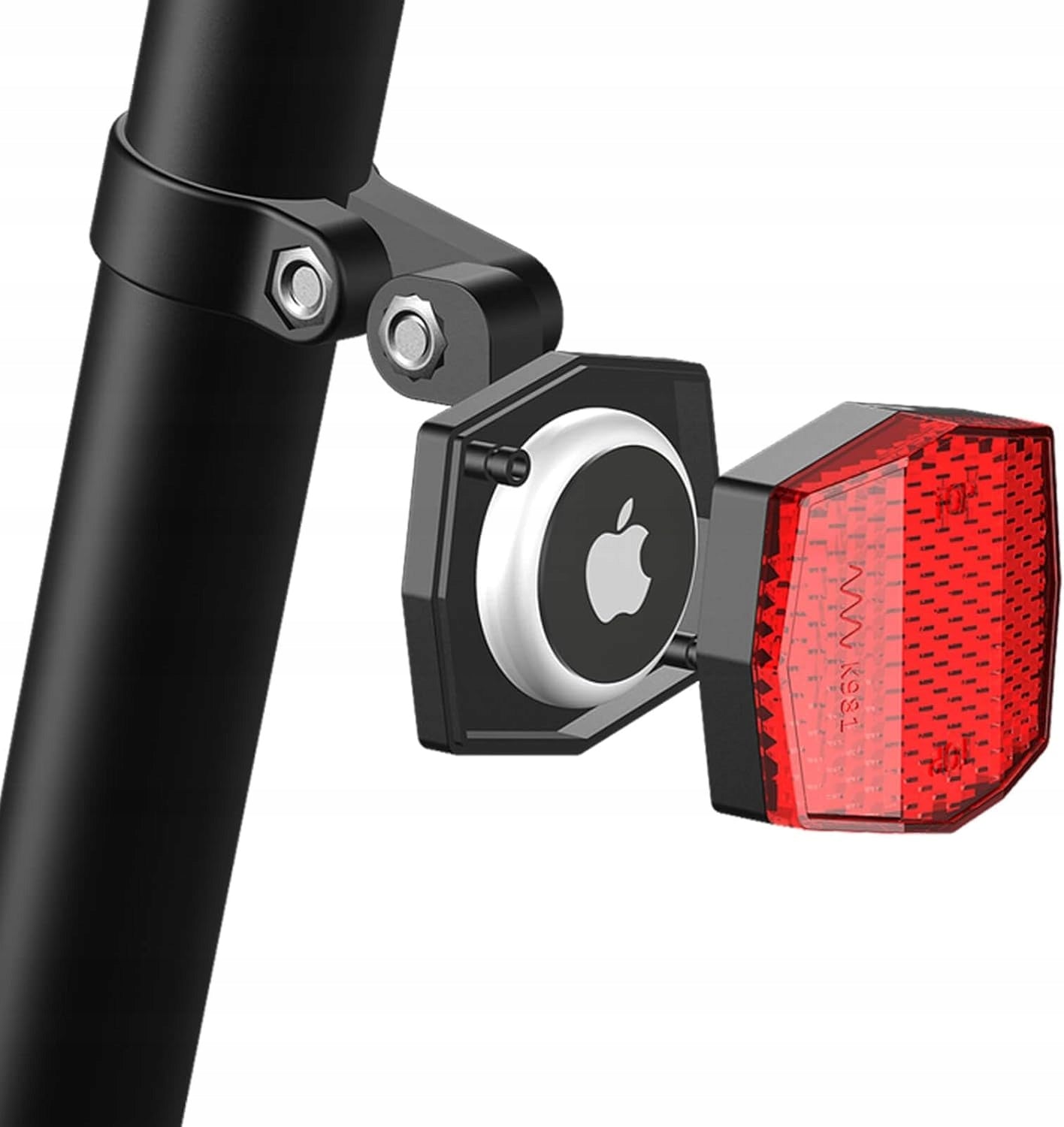 BIKE STORAGE FOR GPS STORAGE FOR AIRTAG REFLECTIVE REAR REFLECTOR