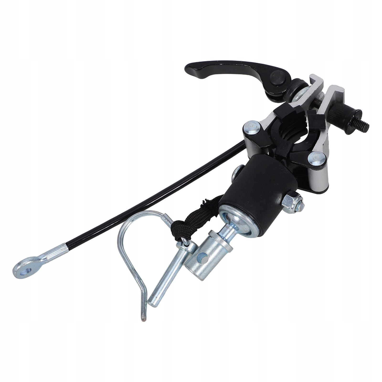 BIKE TRAILER COUPLER ADAPTER WITH HIGH-STRENGTH METAL AND PLASTIC BUILD Color multicolor