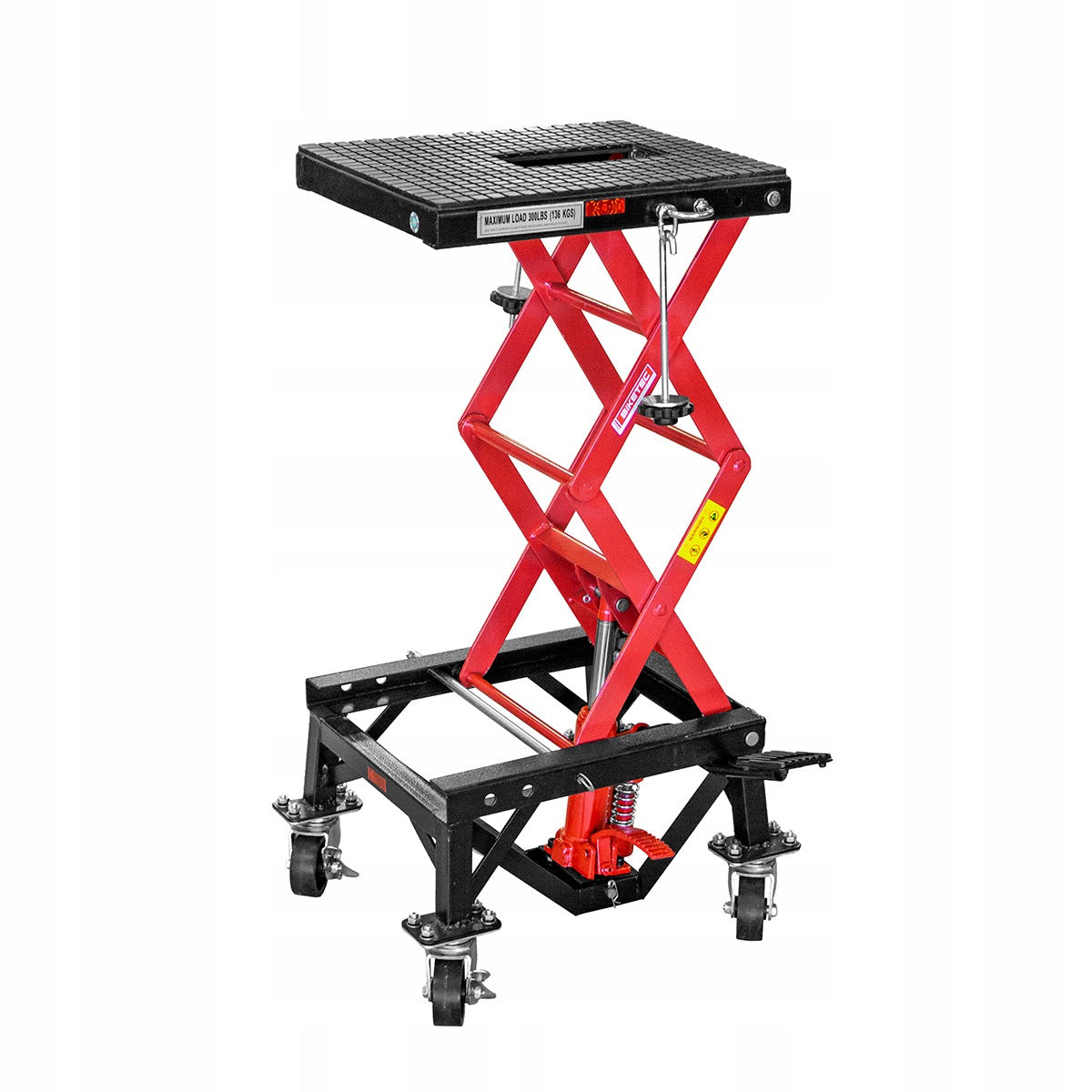 BIKETEC PLATFORM LIFTER 410X340MM SCISSOR - LIFT 350-870MM TO