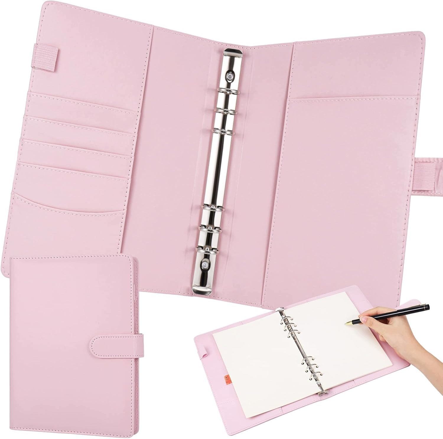 BINDER A5 LEATHER MULTIPLE NOTEBOOK OFFICE ORGANIZER NOTEBOOK BINDER Manufacturer code 5908107921592